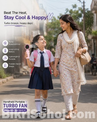 Turbo Fan Rechargeable ❄️❄️❄️